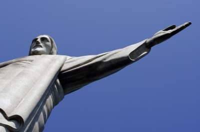 Jesus's embrace even if church is only on Christmas and Easter.
