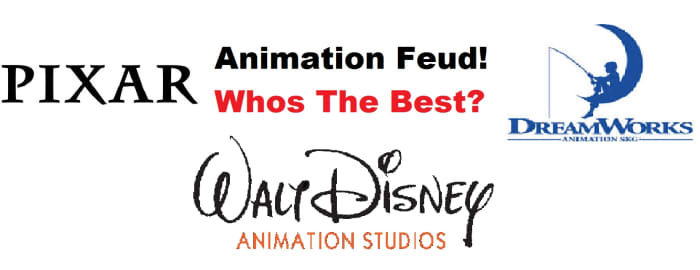 Disney vs. Pixar vs. DreamWorks: Animation Feud! - HubPages