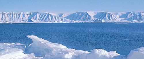 Satellite images show that the Arctic sea ice is 40 percent thinner now, and the Antarctic ice sheet, including some of the giant icebergs has shrunk 25 percent over the past 25 years. Alpine glaciers everywhere are retreating rapidly