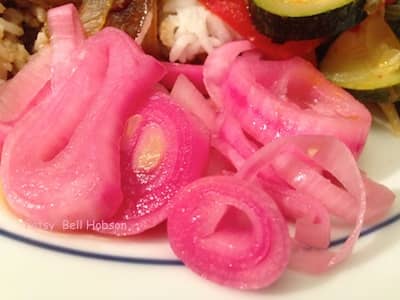 These pickled onions are known as "refrigerator pickles", not meant for long tern storage.