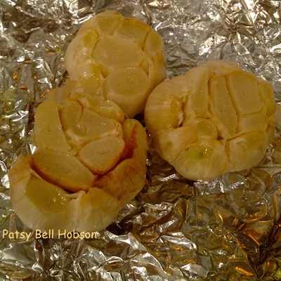 In my favorite Italian restaurant, a small bowl of roasted garlic is served with the bread. No butter, no olive oil.