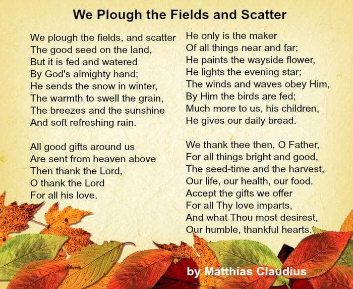 Best Thanksgiving Poems - Hubpages