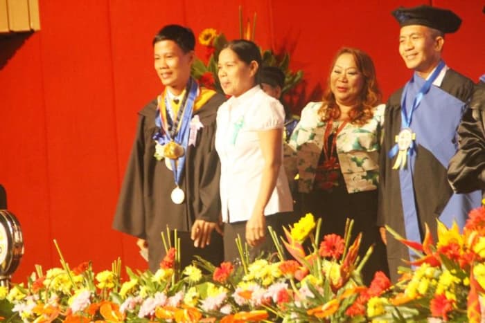 Marcelino Salazar BA graduate, Cum Laude, 2014 of Lyceum of Alabang. Will be taking up the CPA Board Exam on May 2015