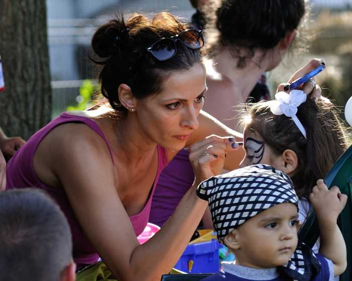 Spend a day volunteering in your child's classroom. Teachers really appreciate that.