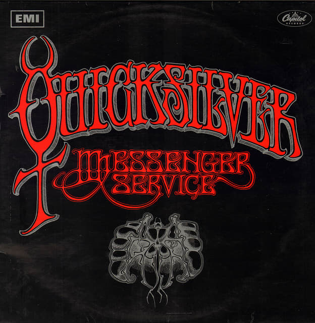 Quicksilver Messenger Service "Quicksilver Messenger Service" EMI / Capitol Records ST 2904 12" LP Vinyl Record, UK Pressing (1968) Album Cover Art by Rick Griffin