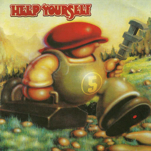 Help Yourself "5" HUX Records HUX 054 CD Album, UK Pressing (2004) CD Album Cover Art by Rick Griffin