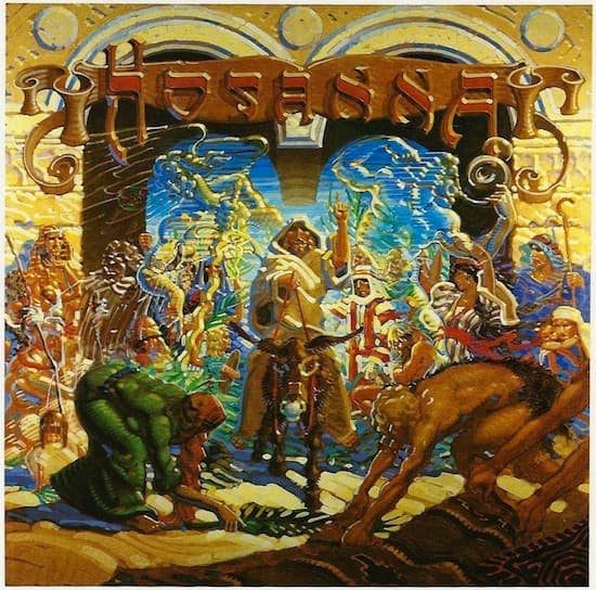 Hosanna "Hosanna" Marantha Records 12" LP Vinyl Record, US Pressing (1979) Album Cover Art Rick Griffin