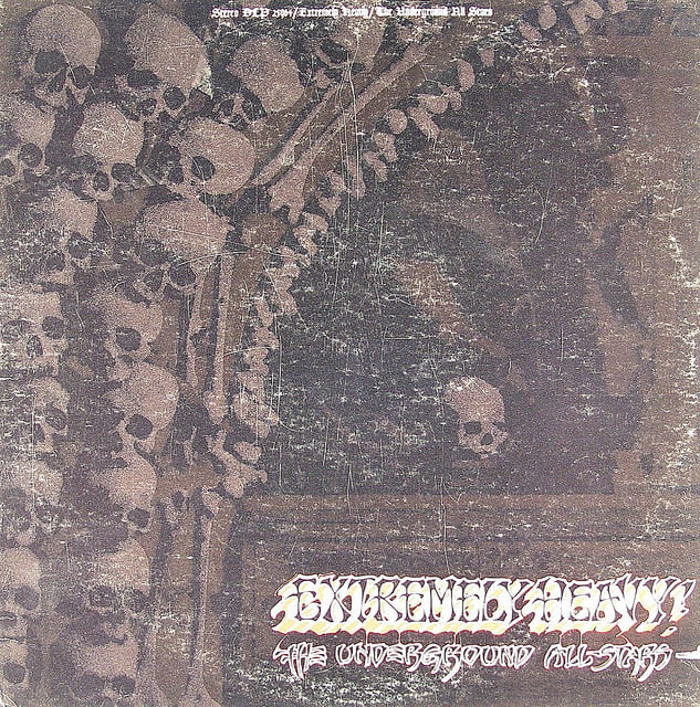 The Underground All-Stars "Extremely Heavy!" DOT Records DLP 25964 12" LP Vinyl Record, US Pressing (1968) Artistic Lettering by Rick Griffin
