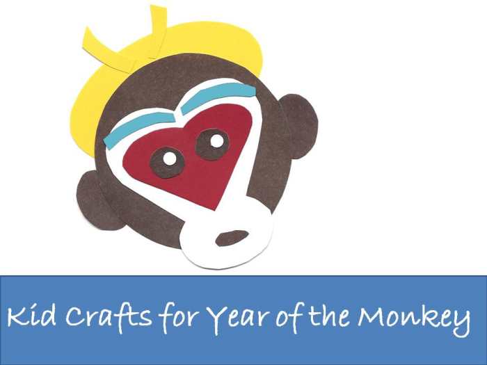Kid Crafts for Year of the Monkey: Chinese New Year Art Projects and ...