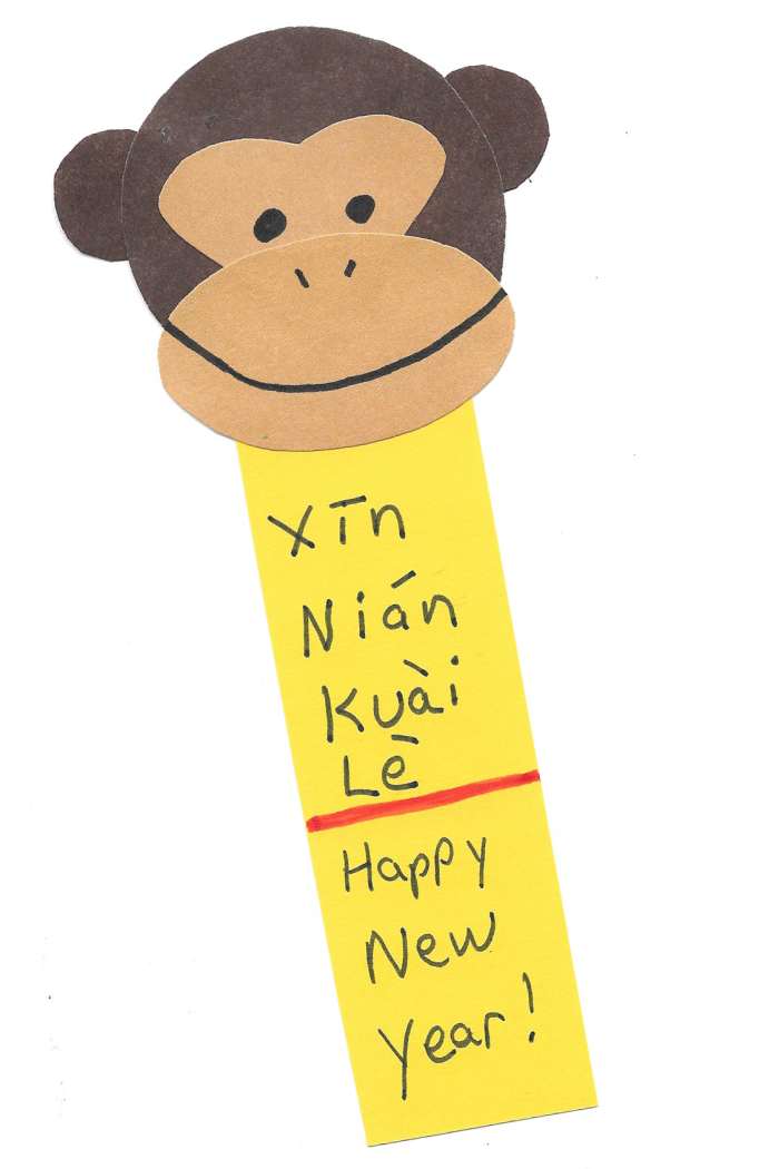 Kid Crafts for Year of the Monkey: Chinese New Year Art Projects and ...