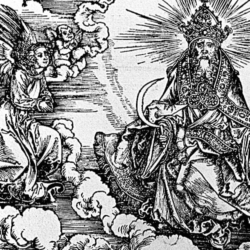 Here we show another portion of "The Sea Monster and the Beast with the Lamb's Horn" by Albrecht Durer.