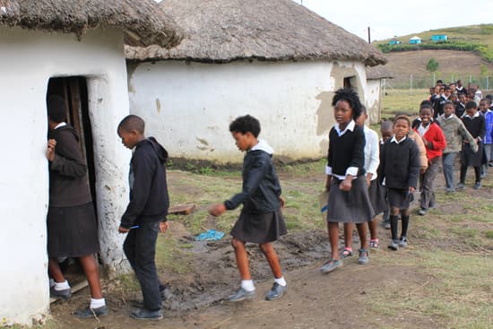 Soouth African African Mud School - Insead Of The Government Improving These, Our People Fight to Go To Better Schools Run by Whites, Indians and Coloreds