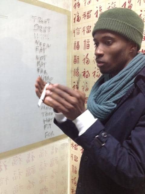 These are the students and our people extolling the virtues of the about to be 500 teachers coming to Mzatsi to teach Mandarin