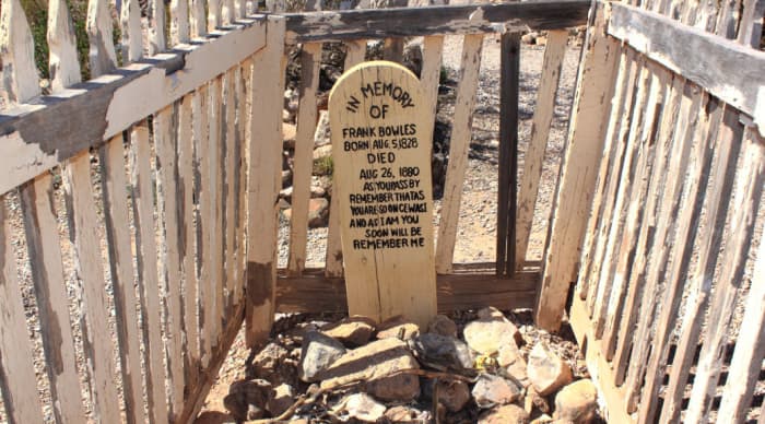 This epitaph in Boothill cemetery, Tombstone, Arizona is a stark reminder that we are born terminal. “As you pass by, remember that as you are, so once was I, and as I am so you soon will be. Remember me."