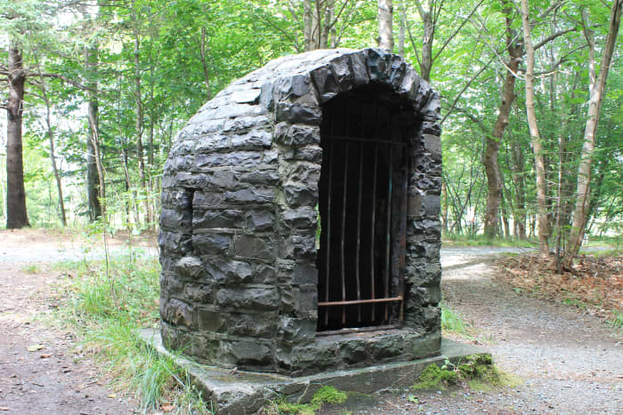 The old Squire's Well, which is claimed by many to be haunted, and has been featured on an episode of Creepy Canada.