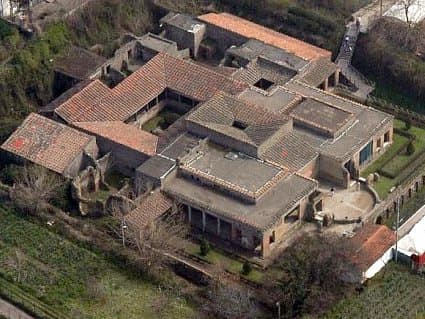 ©Jackie and Bob Dunn The villa originally dates from the 2nd century BC, but its current layout was set between 70 and 60BC.