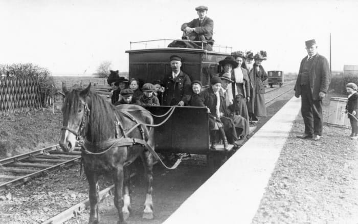 April 14th, 1914 was the last day of operation for the North British Railway owned Port Carlisle 'Dandy' car