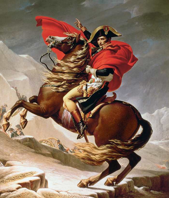 Napoleon fought, and led his troops onto and through the battlefields, while on horseback. His decision-making ability has been historically considered nothing less than phenomenal throughout the French Revolutionary Wars.