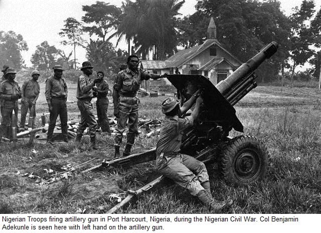 The biggest conflict in the region, the Biafra War in the late 1960s, saw the French back Biafran rebels against a government supported by the British.