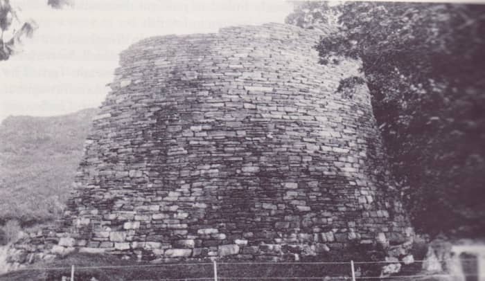 Broch structure - found particularly on Orkney and around the far north of the mainland in Pictish territory