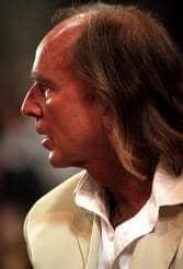 Photograph of Sir John Tavener in 2005.
