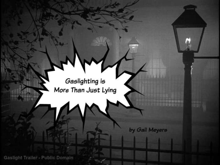 While some claim gaslighting is just another word for lying, gaslighting is much more than that. Notice the symbology of the fog.