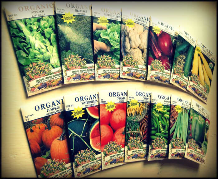 Check your seed packets for planting and harvesting information.
