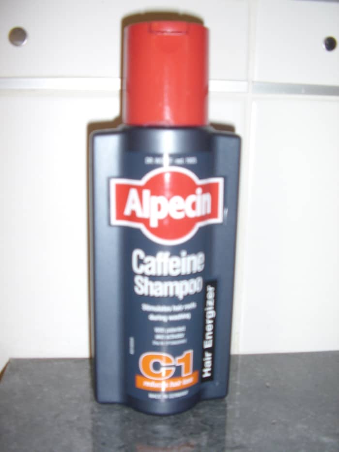 Leave this shampoo on for a minimum of two minutes daily for the caffeine to stimulate the hair follicles
