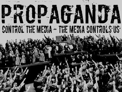 The media catches us by the tail and the head- They control our intake of information-they also control how we disseminate of make an output of that information- Garbage In-Garbage Out