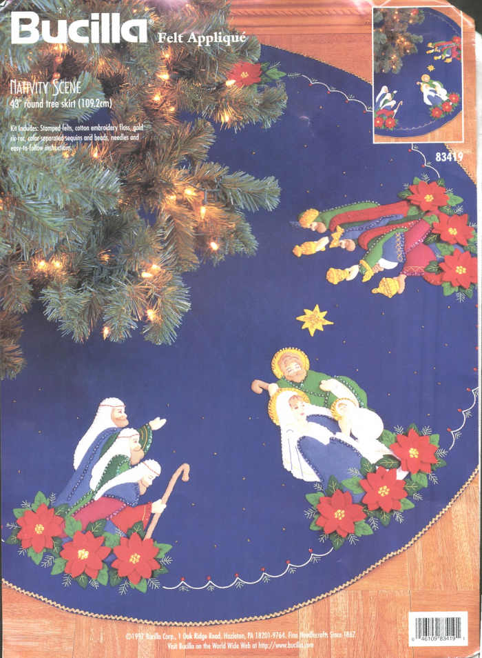 Nativity Christmas Tree Skirts HubPages