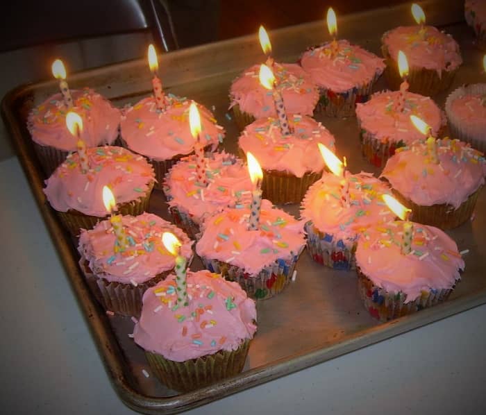 Pink is a shade of red, and there are lots of pink food and candlelight and healing energy at a Red Tent gathering
