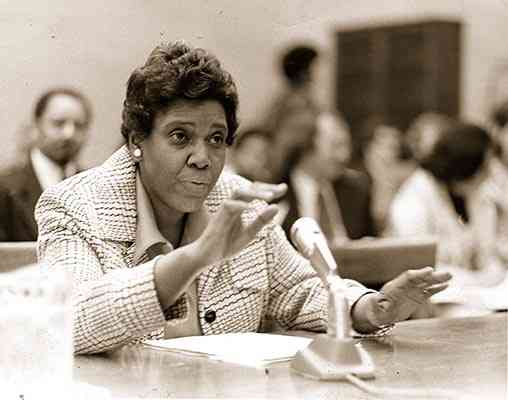 Judiciary Committee member Barbara Jordan of Texas was just a beginner when the House started the Nixon impeachment proceedings.