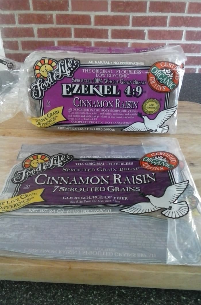 Ezekiel 4:9 breads are a good source of complete proteins, and for those on low sodium diets. It's also a healthy organic food and low on the glycemic index.