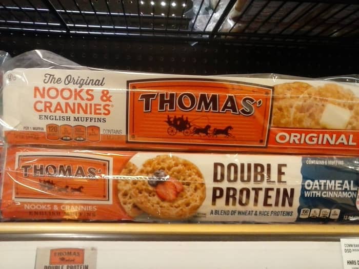 English muffins of any flavor are high in sodium, have more calories and generally more carbs than most wheat breads.