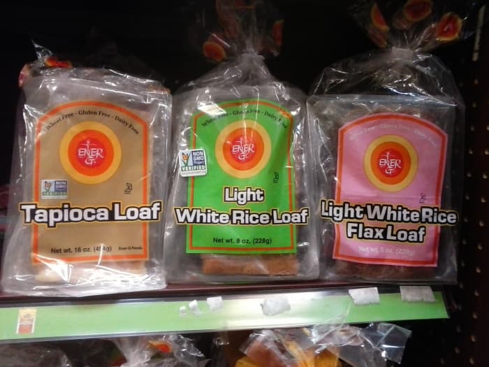 Several breads by Ener-G are great for those with allergens or who are watching carbs.