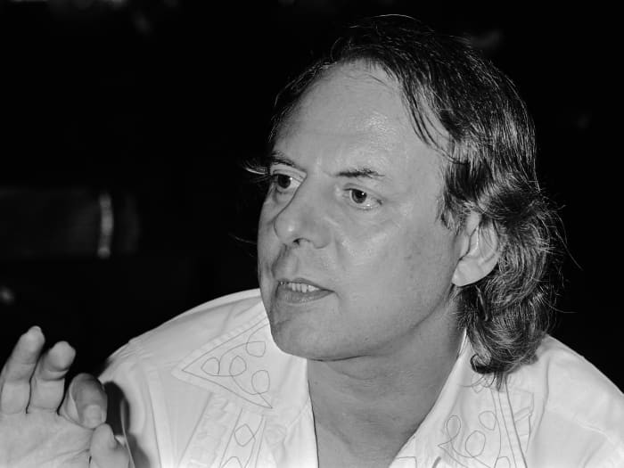 Stockhausen rehearsing Michaels Heimkehr 12 June 1980.