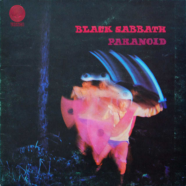 Black Sabbath "Paranoid" Vertigo Records 6360 011 12" Lp Vinyl Record, UK Pressing (1970) Gatefold Album Cover