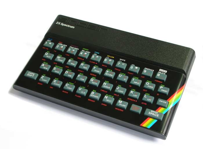 An original rubber keyed ZX Spectrum 48K