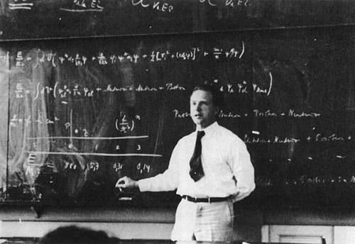 One of the greatest Theoretical Physicists of the 20th Century, produced countless papers and the infamous Heisenberg Uncertainty Principle.