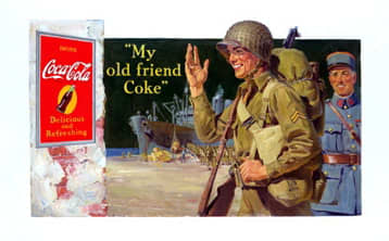 Undoubtedly, many Europeans found the sight of Coke combined with U.S. soldiers years after the war unsettling.