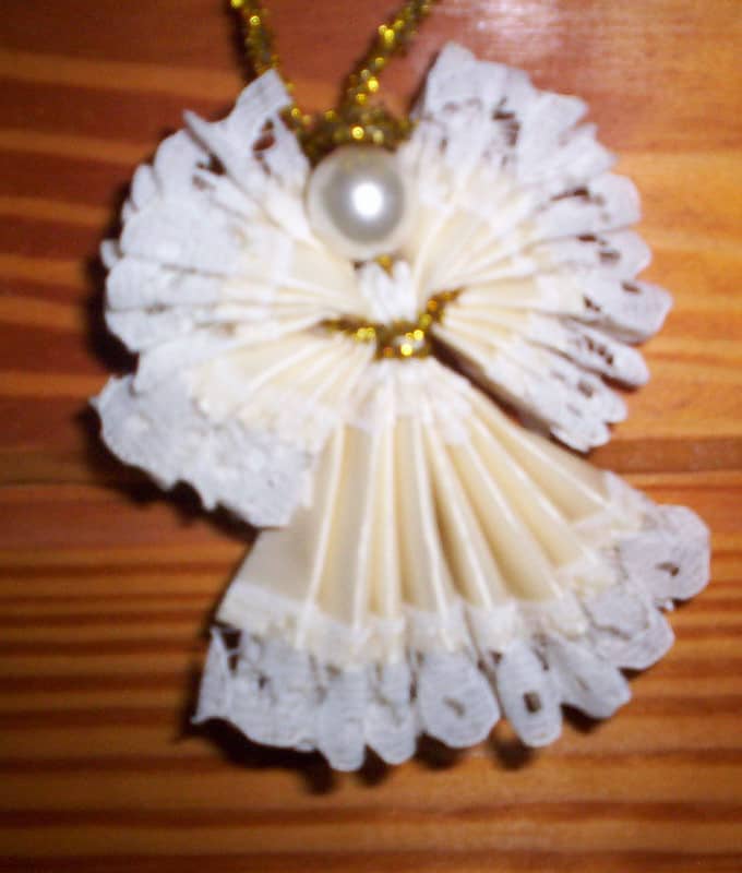 How To Make Christmas Angels Made Out Of Lace Ribbon - HubPages