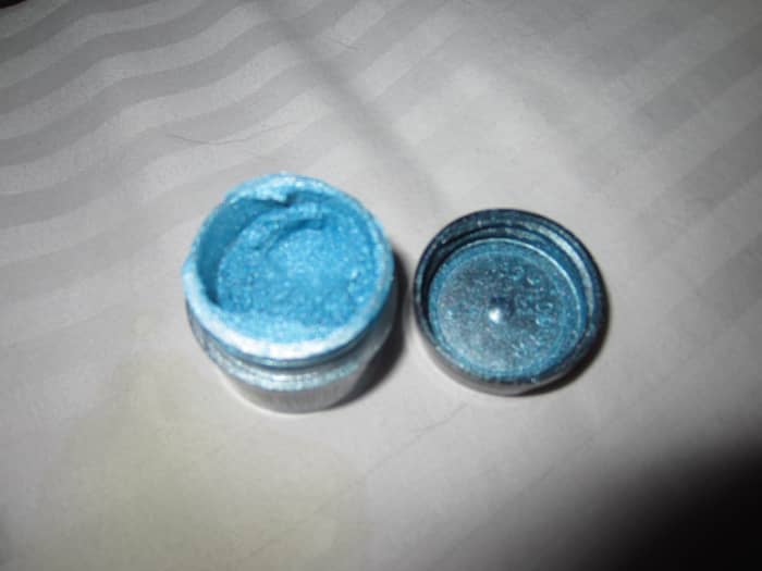 Mica powder is another great, non-toxic colorant. They come in almost every imaginable color.