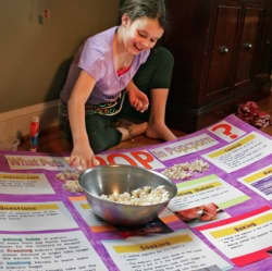 Image of "What puts the 'pop' in popcorn?" science fair project, courtesy of woodleywonderworks, under Creative Commons 2.0 license.