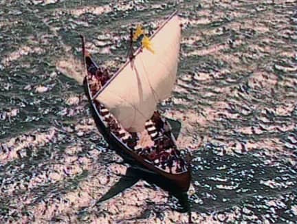 Svein and Beorn were on board ship In the Solent when Svein asked his kinsman to give him his earldom. Beorn answered that he could not without first asking the king. Svein slew him in front of the crew...