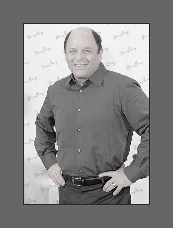Jason Alexander is best known for his role as George Costanza in the very popular tv series "Seinfeld." The au naturel hairystyle is sometimes referred to as the George Costanza look. - 2013 Hairstyles for Men with Balding Thinning Hair Style Cuts