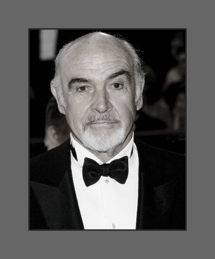 Sir Sean Connery got tired of wearing toupees for his movie roles, and decided to just go au naturel. Sean Connery oozes sex appeal with or without hair. - 2013 Hairstyles for Men with Balding Thinning Hair Style Cuts Trends