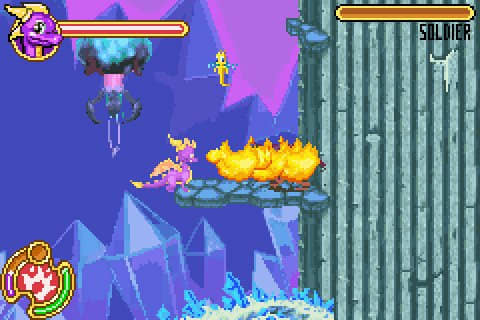 The GBA version of "The Legend of Spyro: A New Beginning". Was it really worth putting on the Game Boy Advance? You decide.