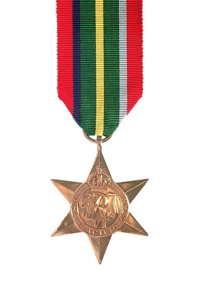 Pacific Star: 1941–1945