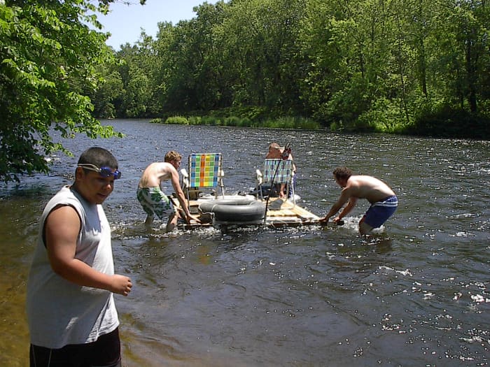 How To Build A Raft How To Make A Homemade Raft Hubpages