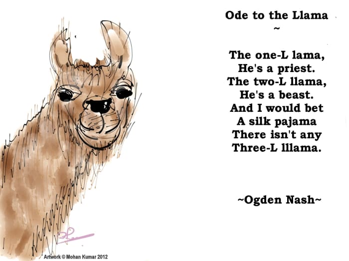 Nash added a foot note :The author's attention has been called to a type of conflagration known as a three-alarmer. Pooh.